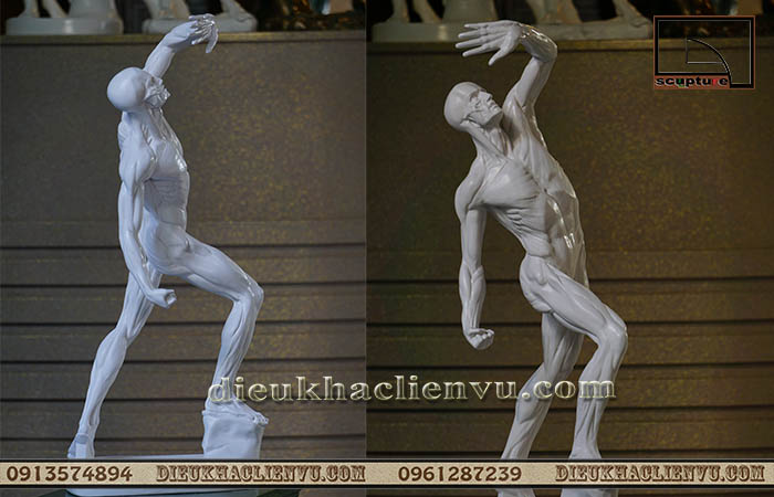 Tượng Lột Da nghệ thuật